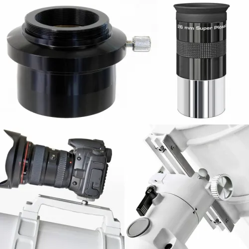 gráfico telescopio Bresser Messier NT-203/1000 EXOS-2/EQ5,  6