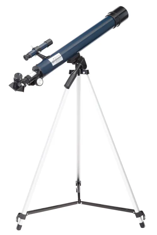 gráfico telescopio Levenhuk Discovery Sky T50 con libro,  7