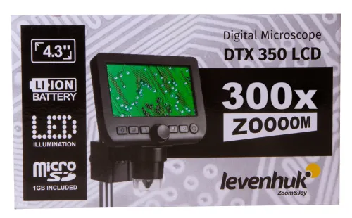 gráfico microscopio digital Levenhuk DTX 350 LCD,  19