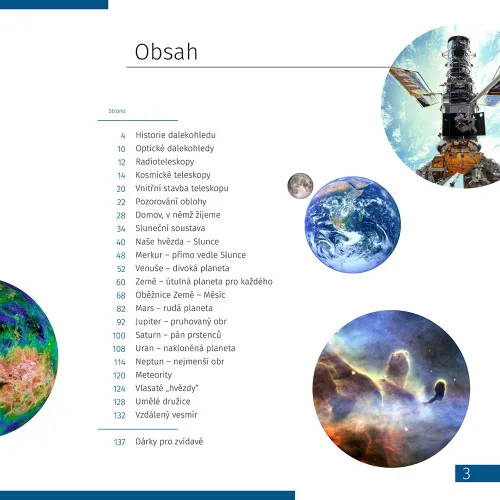 imagen el espacio, una inmensidad no tan vacía. Libro educativo,  3