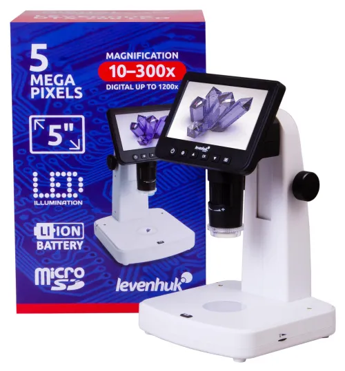 gráfico microscopio digital Levenhuk DTX 700 LCD,  20