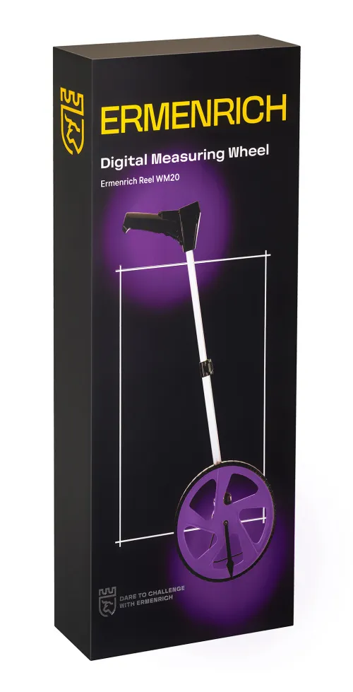 fotografía rueda de medición digital Ermenrich Reel WM20,  10