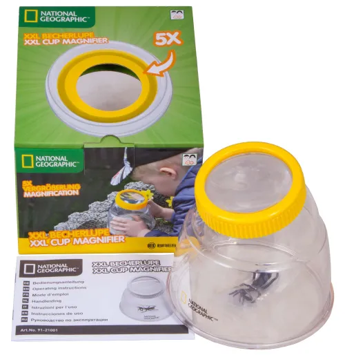 foto frasco para observar insectos Bresser National Geographic 5x XXL,  8