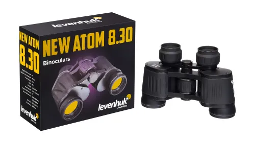 fotografía prismáticos Levenhuk New Atom 8x30,  5