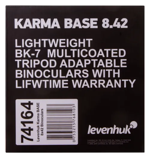 fotografía prismáticos Levenhuk Karma BASE 8x42,  15
